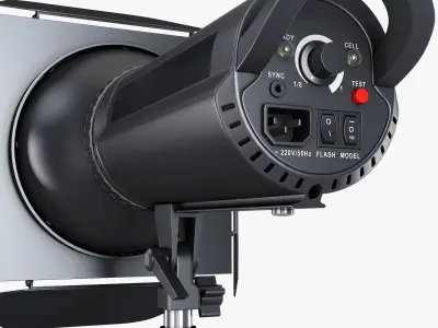 Studio Spot Light M 2 3D model