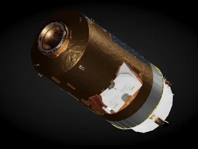 HTV Spacecraft 3D model