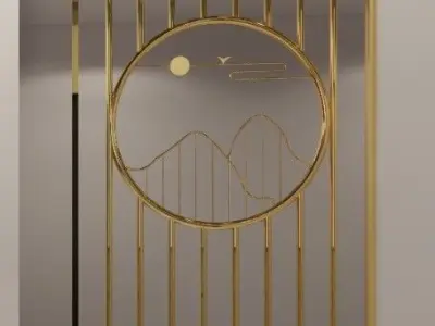 Metal partition  3D model