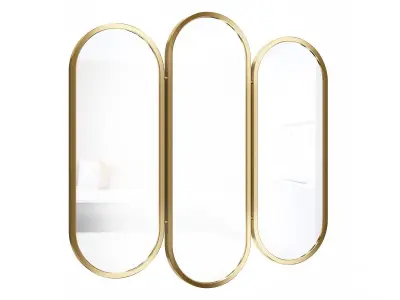 Mirror in a metal frame GZ-M1069 3D model
