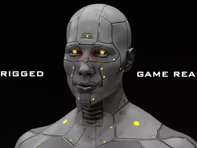 Android MR-26 Low-poly 3D model