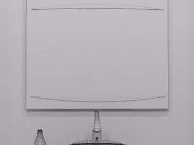 Illuminated Mirror 23 3D model