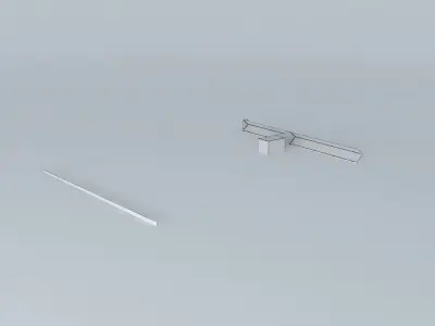 wall lamp with light Free 3D model