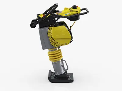 Tamper Bomag BT 65 3D model