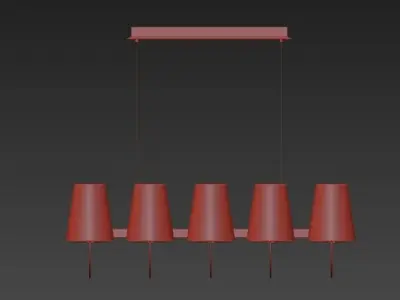 Imperial Chandelier 10 Loft Concept 3D model purchase