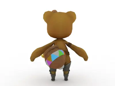 Teddy bear 3D model