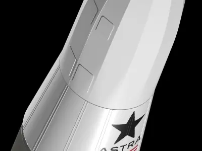 Astra Rocket 3 3D model
