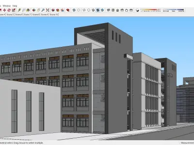 Sketchup School and University 134 3D model