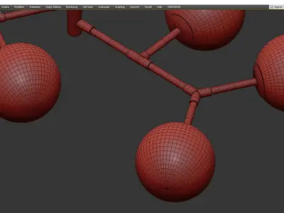 CEILING CONSTELLATION CHELSOM Low-poly 3D model