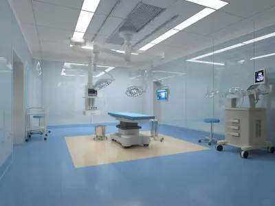 operating room 3D model