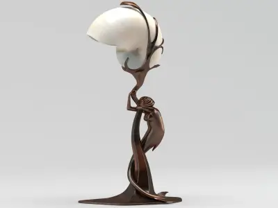 Lamp 144 Antique 3D model
