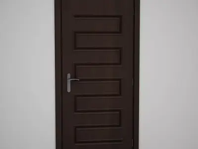 CGAxis Door 3D model