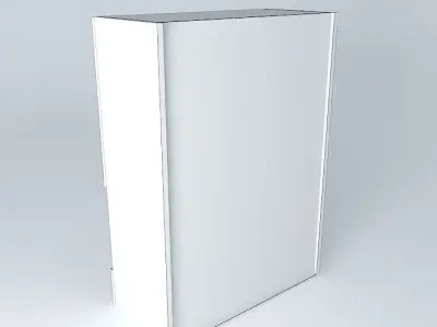 W2D1DMW bathroom cabinet Free 3D model