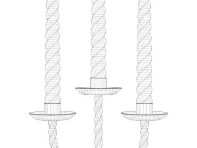 Candle holder Free 3D model