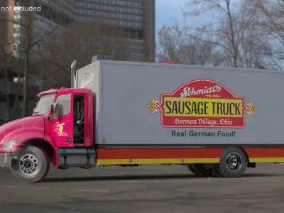  Schmidt Sausage Truck Food Rigged 