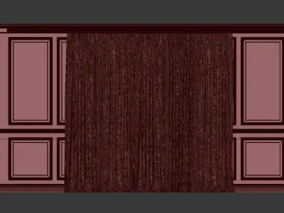 Curtain Set 328 3D model