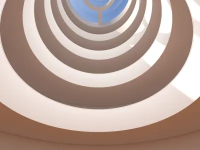 Contemporary Atrium 3D model