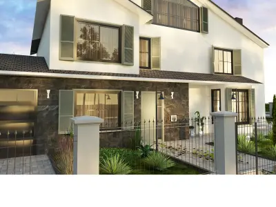 Classical house 3D model