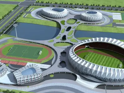 Stadium 1 3D model