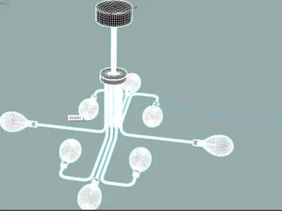 metal ceiling  3D model