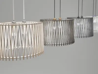 Pendant Ceiling Light P176 3D model