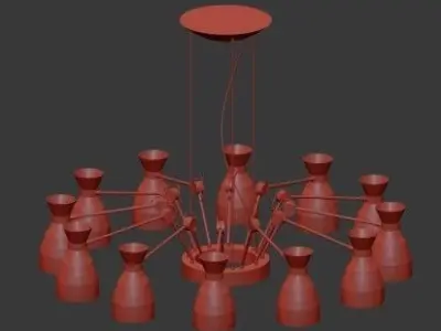 Untitled chandelier 3D model order