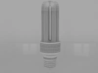 LED Bulb Light  3D model