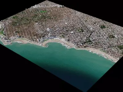 Mar Del Plata - Argentina 3D model