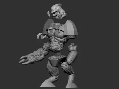 ALIEN GRUNT - HALF LIFE - STL - OBJ - FBX - 3D print model