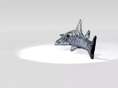 Sawshark Dust Voronoi 3D model