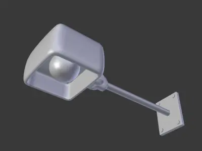  Arm Wall Light  3D model