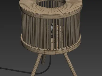 Atlas table lamp by Vallet design 3D model