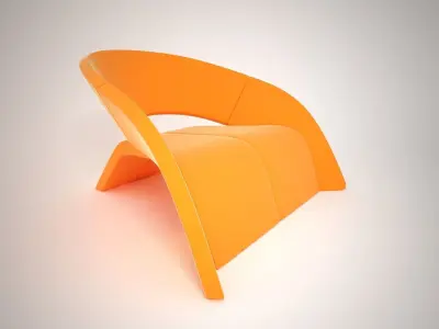 07 YELLER CHAIR 3D model