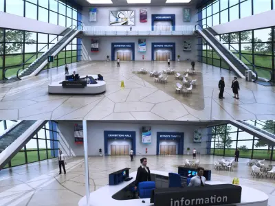  Big Congress Exhibition Lobby Centre Collection 8 in 1 