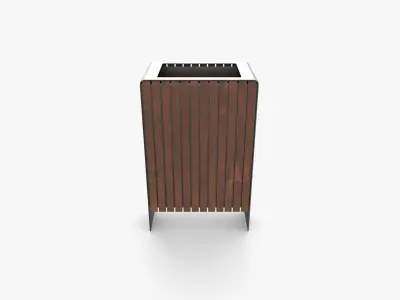 Trash can v7 3D model