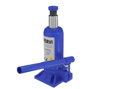 Hydraulic Bottle Jack 3D model by slim2la