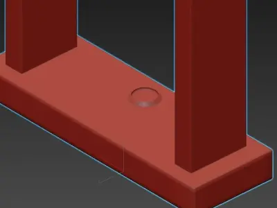 DESK CANOPY 3D model