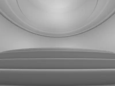 Sci Fi Room Low-poly 3D model