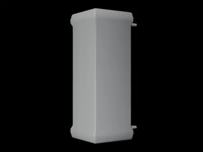 Modern Lamp Low-poly 3D model 3