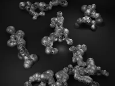 Simple Universal Organic Blob Sculptures Pack Low-poly 3D Low-poly 3D model purchase