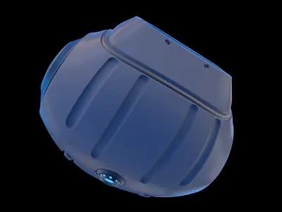 Cartoon Robot 3D model