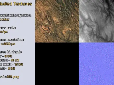 Sucre Bolivia City Landscape 3D Model 3D model