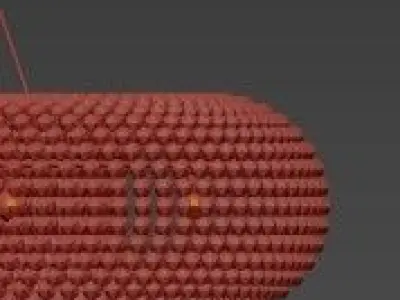 Crystal Halo Chandelier 41 3D model