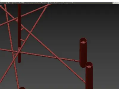 TEAM ATOMIUM Low-poly 3D model