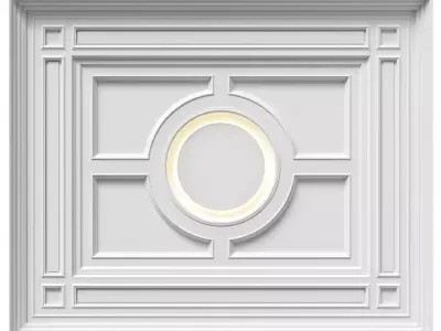 Classic ceiling RJ Easy Design 13 3D model