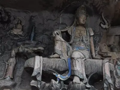 Deity Statue Sculpture39 3D model