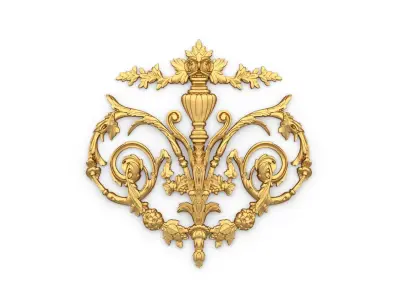 Classic decor ornament 54 3D print model