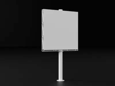 Advesiting Street Billboard Pack 3D model