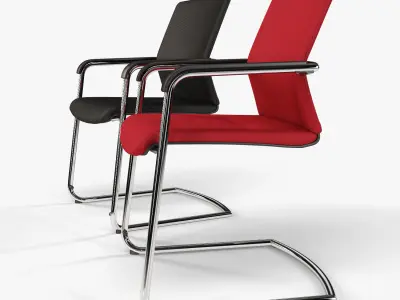 Wilkhahn ON 178-7 chair 3D model