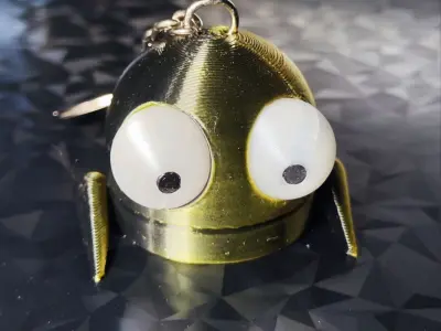 REPO ROBOT keychain  3D print model
